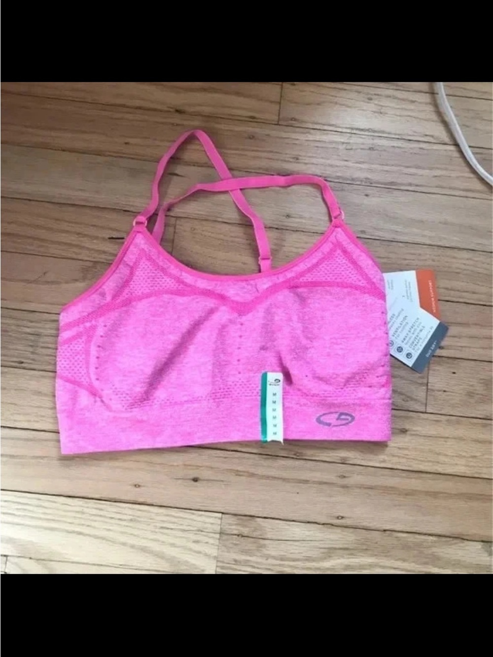 NWT Champion pink sport bra medium women